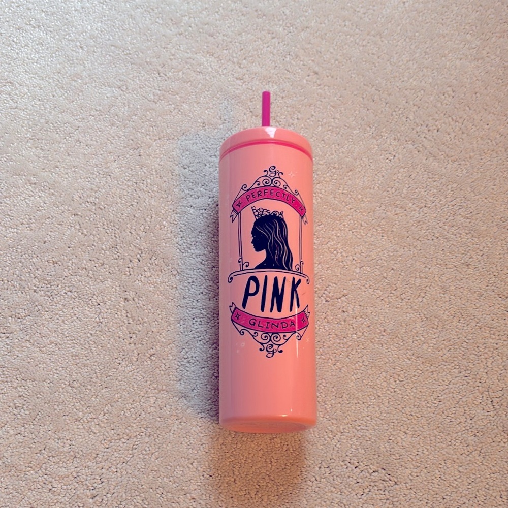 WICKED Pink Glinda Tumbler
